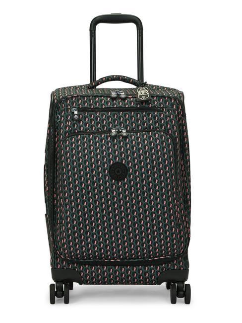 KIPLING NEW YOURI SPIN S Wózek o małym rozmiarze 3d k różowy - Wózki półsztywne