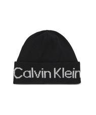 CALVIN KLEIN LOGO REVERSO TONAL Kapelusz z mankietem - Włosy