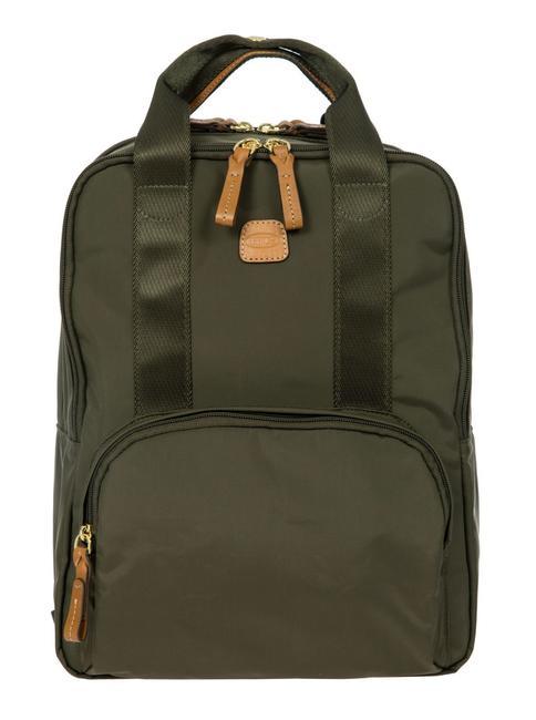 BRIC’S X-TRAVEL Plecak na laptopa 15" oliwka - Torby damskie