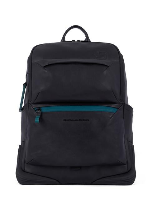 PIQUADRO CORNER 2.0 SPECIALE Plecak na laptopa 14", skóra Czarny - Plecaki na laptopa do pracy