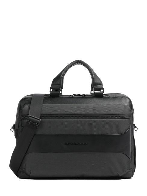 PIQUADRO GIO 14" Torba na laptopa Czarny - Teczki robocze