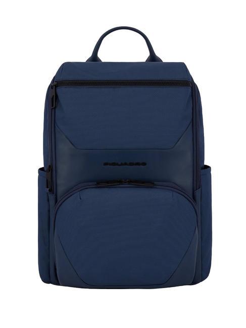 PIQUADRO GIO  Plecak na laptopa 14" niebieski - Plecaki na laptopa do pracy