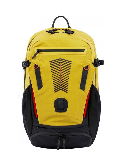 PIQUADRO INIA Plecak na laptopa 15,6" ze zintegrowaną diodą LED żółty - Plecaki na laptopa do pracy