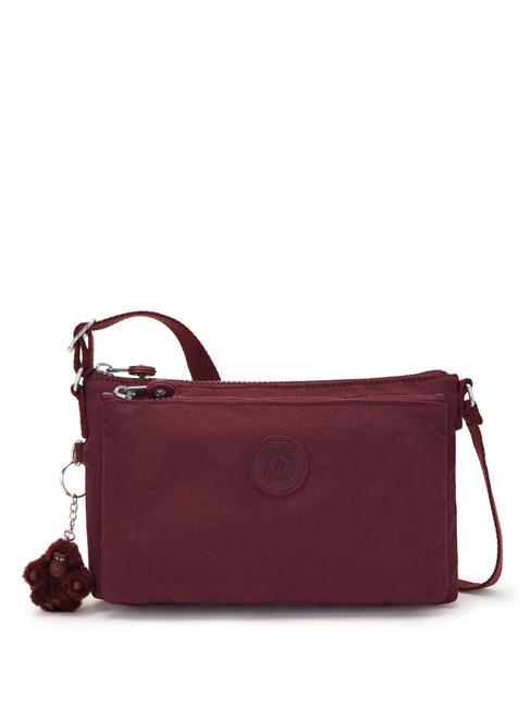 KIPLING MIKAELA Mała torba na ramię merlot - Torby damskie