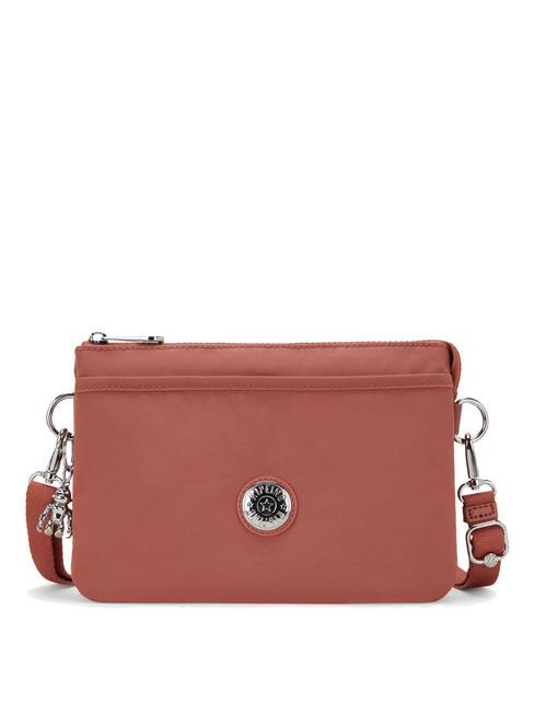 KIPLING RIRI Płaska mini torba duża róża - Torby damskie
