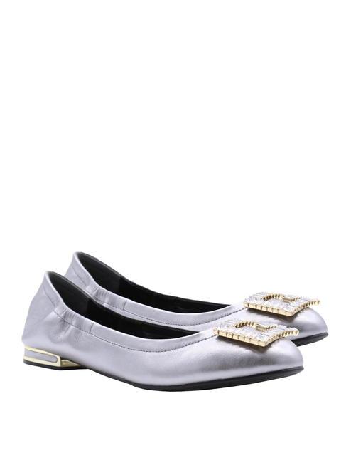 GUESS MICKLE Baleriny skórzane stop cyny z ołowiem - Buty damskie