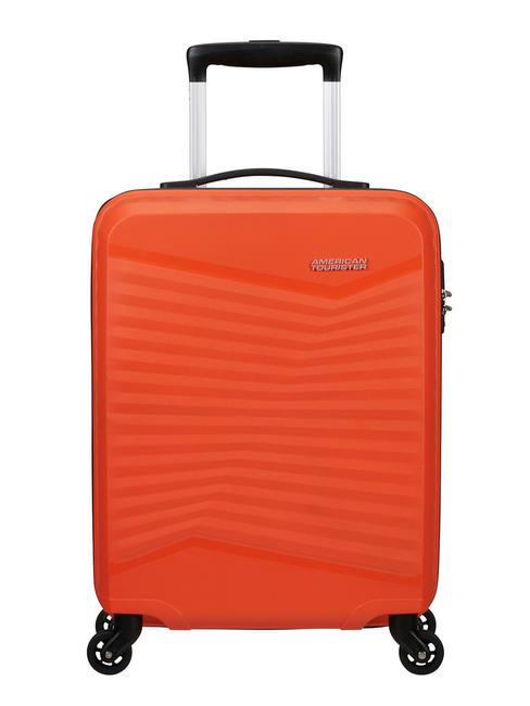 AMERICAN TOURISTER JETDRIVER 2.0 Wózek na bagaż podręczny pomarańczowy płomień - Bagaż podręczny