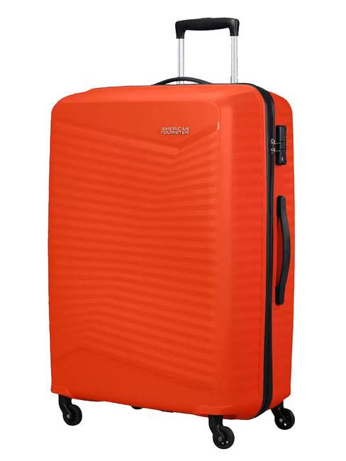 AMERICAN TOURISTER JETDRIVER 2.0 Wózek średniej wielkości pomarańczowy płomień - Wózki twarde