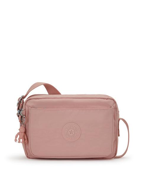 KIPLING ABANU M Torba na ramię róża delikatna - Torby damskie