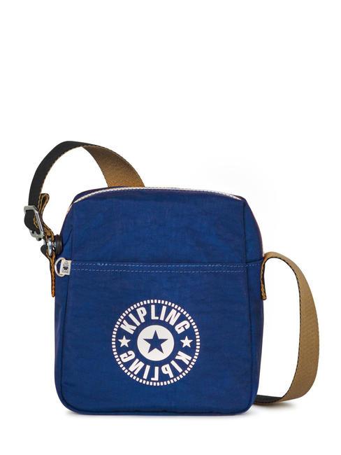 KIPLING CHAZ CNT Mała torba na ramię głęboki błękit nieba c - Torby damskie