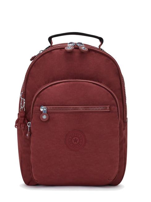 KIPLING SEOUL S Plecak na laptopa 13" rozbłysk rdzy - Torby damskie