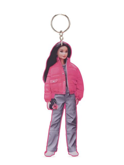 KIPLING BARBIE KEYHANGER Brelok żywy róż - Torby i akcesoria dla dzieci