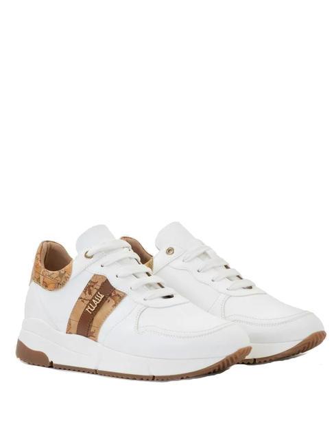 ALVIERO MARTINI PRIMA CLASSE GEO SHOES Trampki damskie biały - Buty damskie