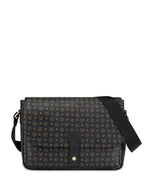 POLLINI HERITAGE Torba kurierska Czarny - Torby damskie