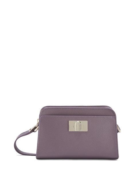 FURLA 1927 Mała skórzana torba na ramię Ares aura - Torby damskie