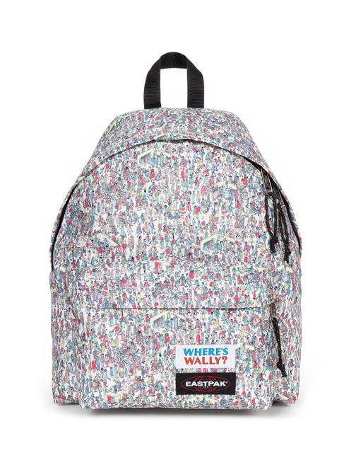 EASTPAK PADDED PAKR Plecak wzór wally biały - Plecaki szkolne i rekreacyjne
