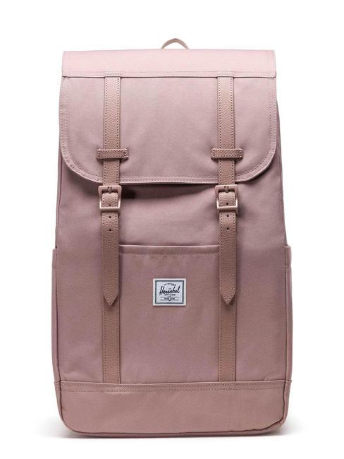 HERSCHEL RETREAT Plecak na laptopa 15,6" RÓŻA JESIONOWA - Plecaki szkolne i rekreacyjne