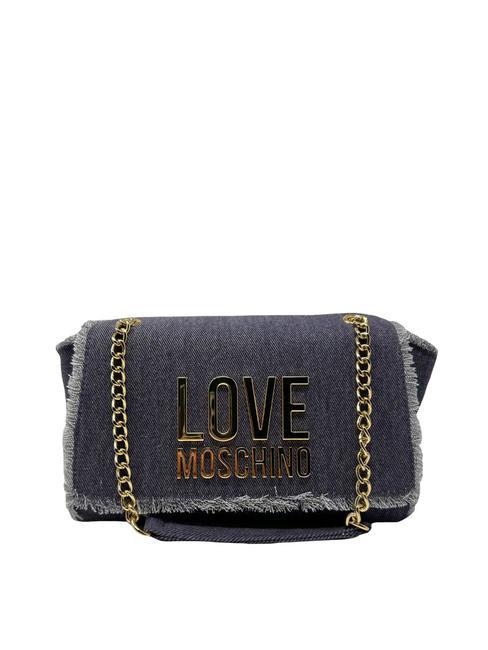 LOVE MOSCHINO DENIM Torba na ramię błękitny - Torby damskie