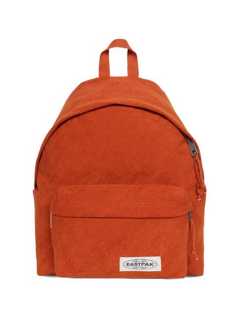 EASTPAK PADDED PAKR Plecak sznury kątowe rdza - Plecaki szkolne i rekreacyjne
