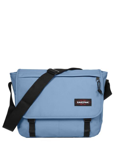 EASTPAK DELEGATE+ Torba kurierska na laptopa 17" czarujący niebieski - Teczki robocze