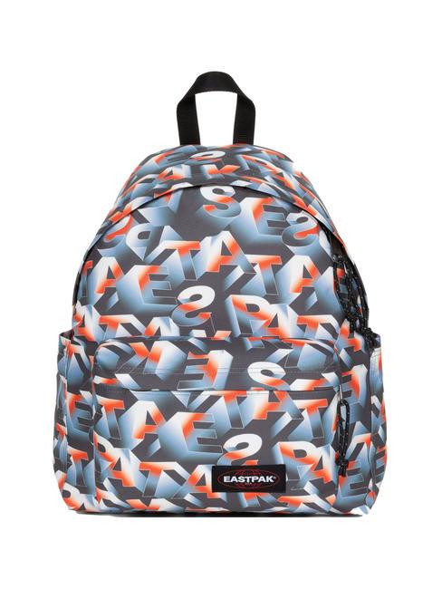 EASTPAK PADDED DAY PAK'R Plecak na laptopa 14" z kieszenią na butelkę z wodą blok typu szary - Plecaki szkolne i rekreacyjne