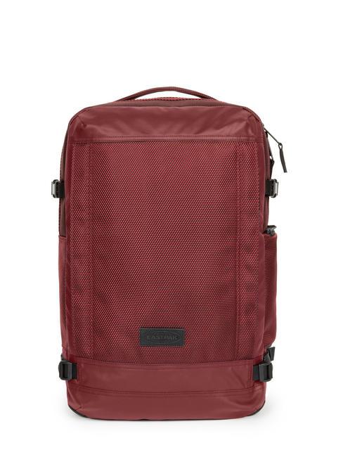 EASTPAK TECUM M CNNCT Plecak na laptopa 15" Burgundia - Plecaki szkolne i rekreacyjne