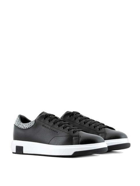 ARMANI EXCHANGE A|X Adidasy Czarny/Czarny - Buty męskie