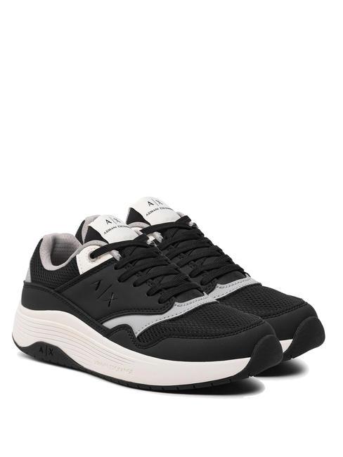 ARMANI EXCHANGE A|X Adidasy CZARNY/REFBLACK - Buty męskie