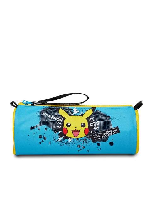 POKEMON PIKACHU Etui na koronkę klockową fluorescencyjny turkus - Piórniki i akcesoria