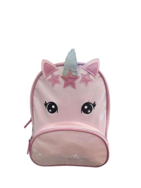 TRI-COASTAL UNICORNO Mini plecak do przedszkola brokatowy różowy - Plecaki szkolne i rekreacyjne