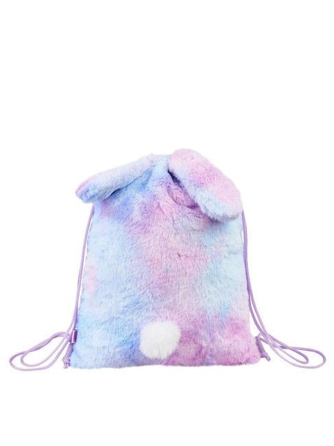 SJGANG COLOR BUNNY Torba szkolna szyfon - Plecaki szkolne i rekreacyjne