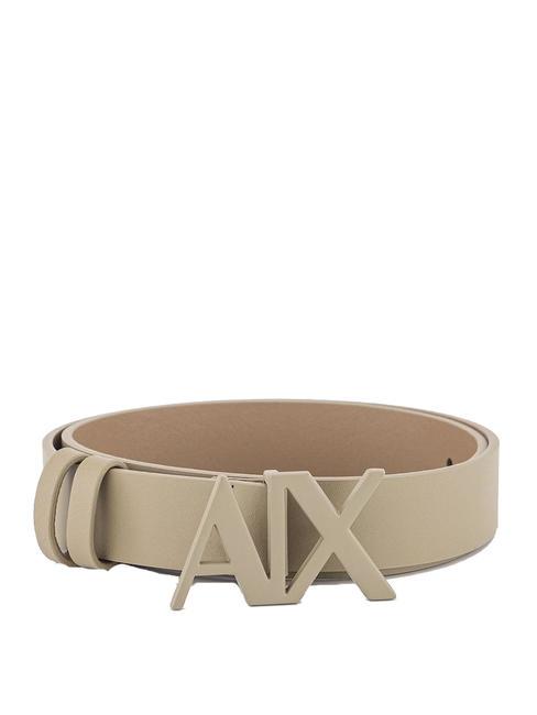 ARMANI EXCHANGE CINTURA in Pelle Klamra z logo staż - Paski
