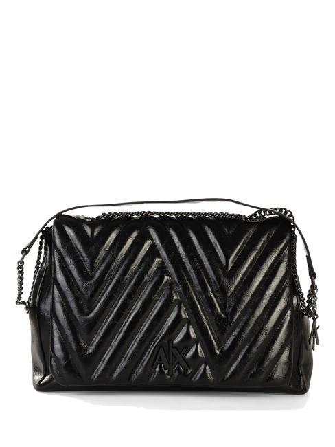 ARMANI EXCHANGE QUILTED Torba na ramię / torba crossbody Czarny - Torby damskie