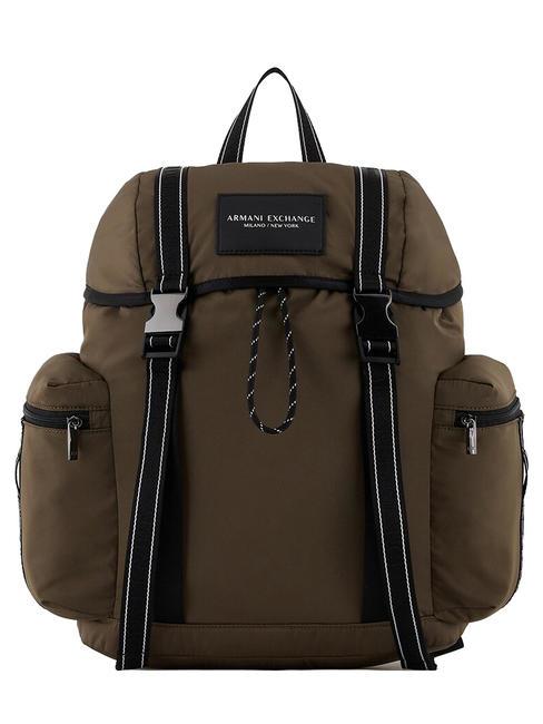 ARMANI EXCHANGE MILANO NEW YORK Plecak na laptopa 13" krokodyl - Plecaki na laptopa do pracy