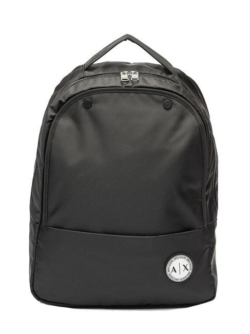 ARMANI EXCHANGE A|X Plecak na laptopa 13" Czarny - Plecaki na laptopa do pracy