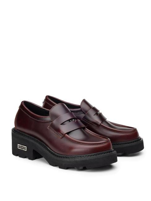 CULT GRACE 3923 Mokasyny skórzane brązowy - Buty damskie