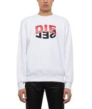 DIESEL S-GIRK Bluza bawełniana z okrągłym dekoltem - Bluzy męskie
