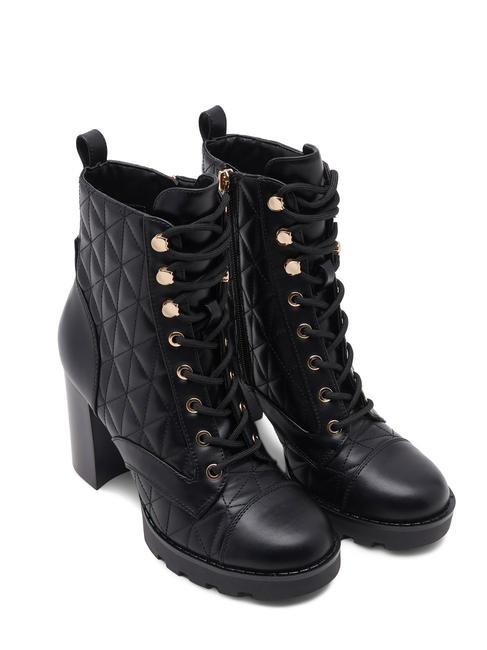 GUESS NEADA Inne botki sznurowane CZARNY - Buty damskie