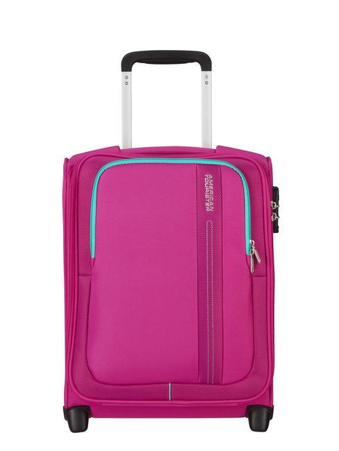 AMERICAN TOURISTER SEA SEEKER Wózek na bagaż podręczny pod siedzeniem głęboki/fuch - Wózki półsztywne