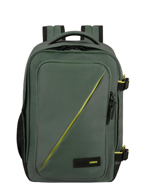 AMERICAN TOURISTER TAKE2CABIN S Plecak pod siedzeniem ok Ryanair ciemny las - Plecaki szkolne i rekreacyjne