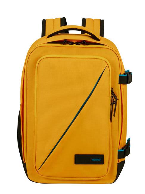 AMERICAN TOURISTER TAKE2CABIN S Plecak pod siedzeniem ok Ryanair żółty - Plecaki szkolne i rekreacyjne