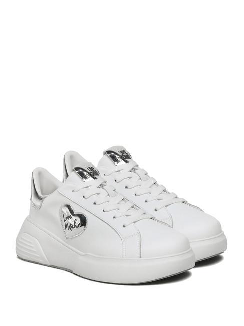 LOVE MOSCHINO D. STAR 50 Adidasy biały/pusty - Buty damskie