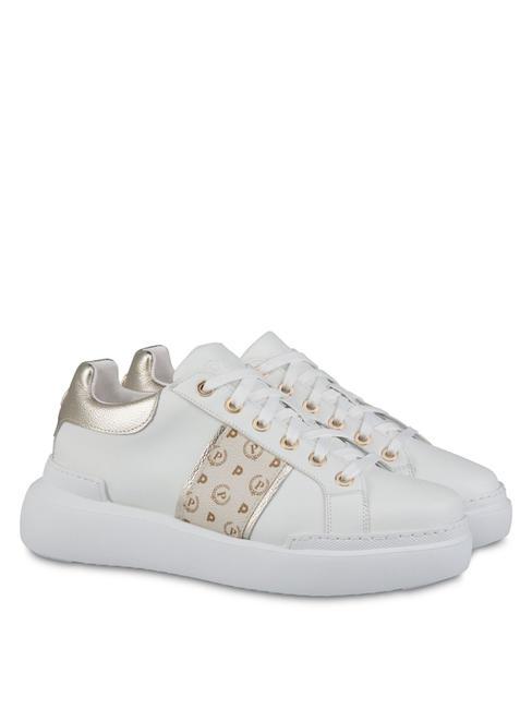 POLLINI HERITAGE NUKE Trampki na platformie kość słoniowa/platyna - Buty damskie