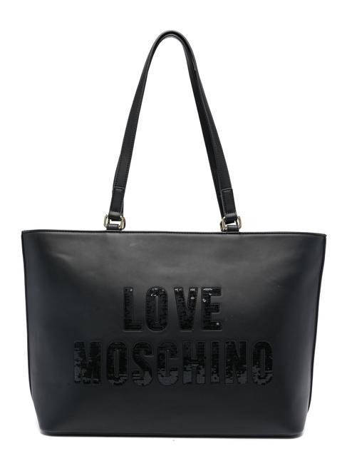 LOVE MOSCHINO SPARKLING Torba na ramię Shopper Czarny - Torby damskie
