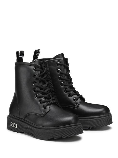 CULT SLASH 0012 KIDS Botki zapinane na suwak czarny - Buty dziecięce