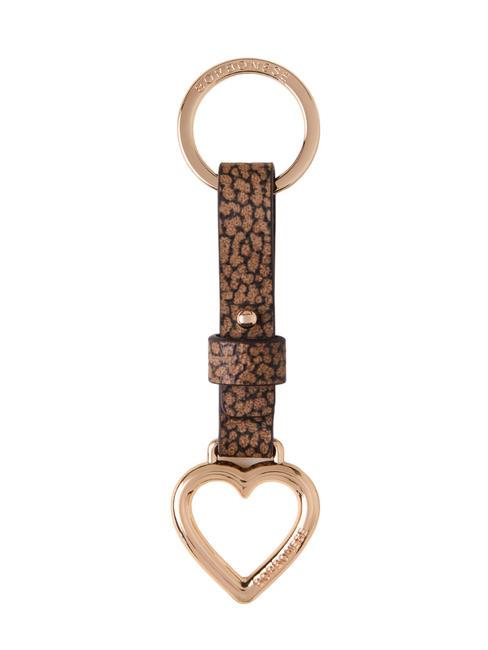 BORBONESE KEYRING Brelok serce naturalny - Brelok