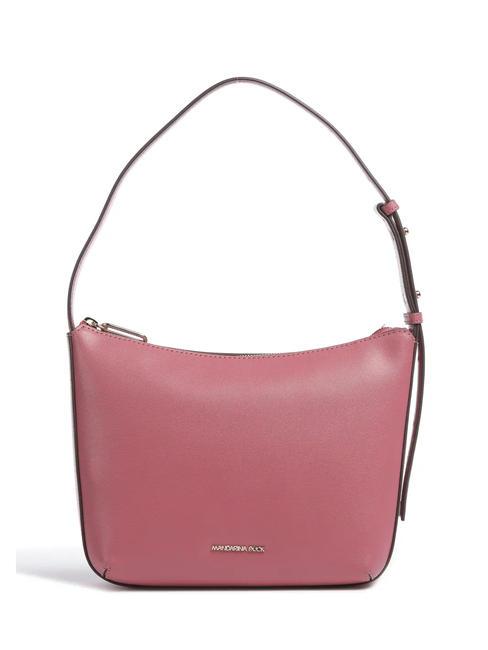 MANDARINA DUCK LUNA Skórzana torba na ramię rumieniec - Torby damskie