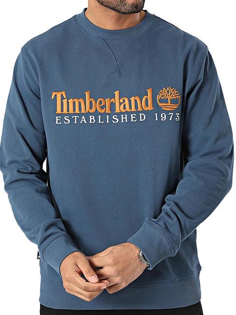 TIMBERLAND EST 1973  Bluza z okrągłym dekoltem ciemny denim - Bluzy męskie