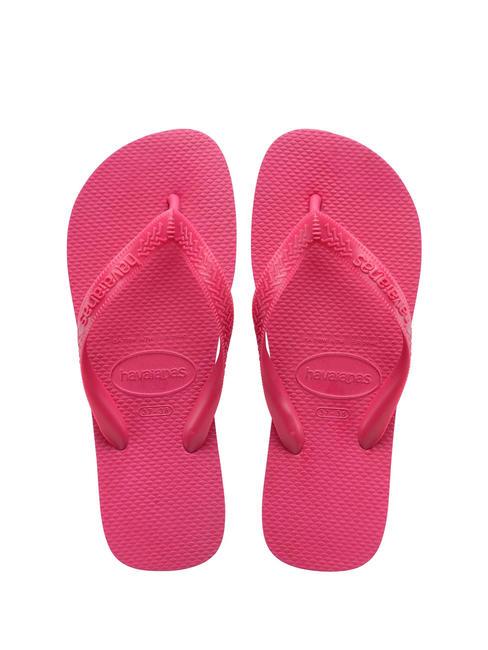 HAVAIANAS TOP Klapki różowy strumień - Buty uniseks
