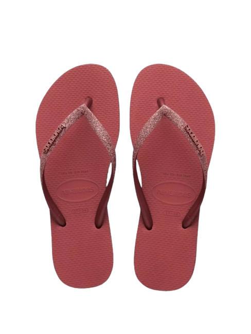HAVAIANAS SLIM SPARKLE Klapki pau brazylia - Buty damskie